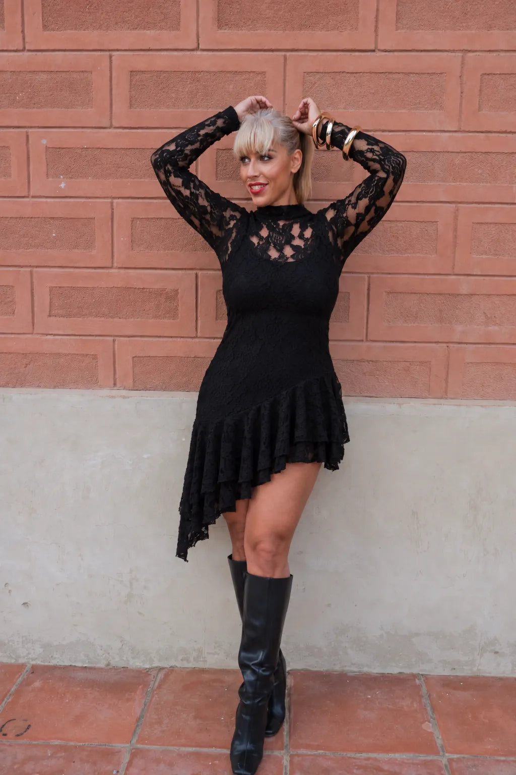 Vestido Margot. Negro