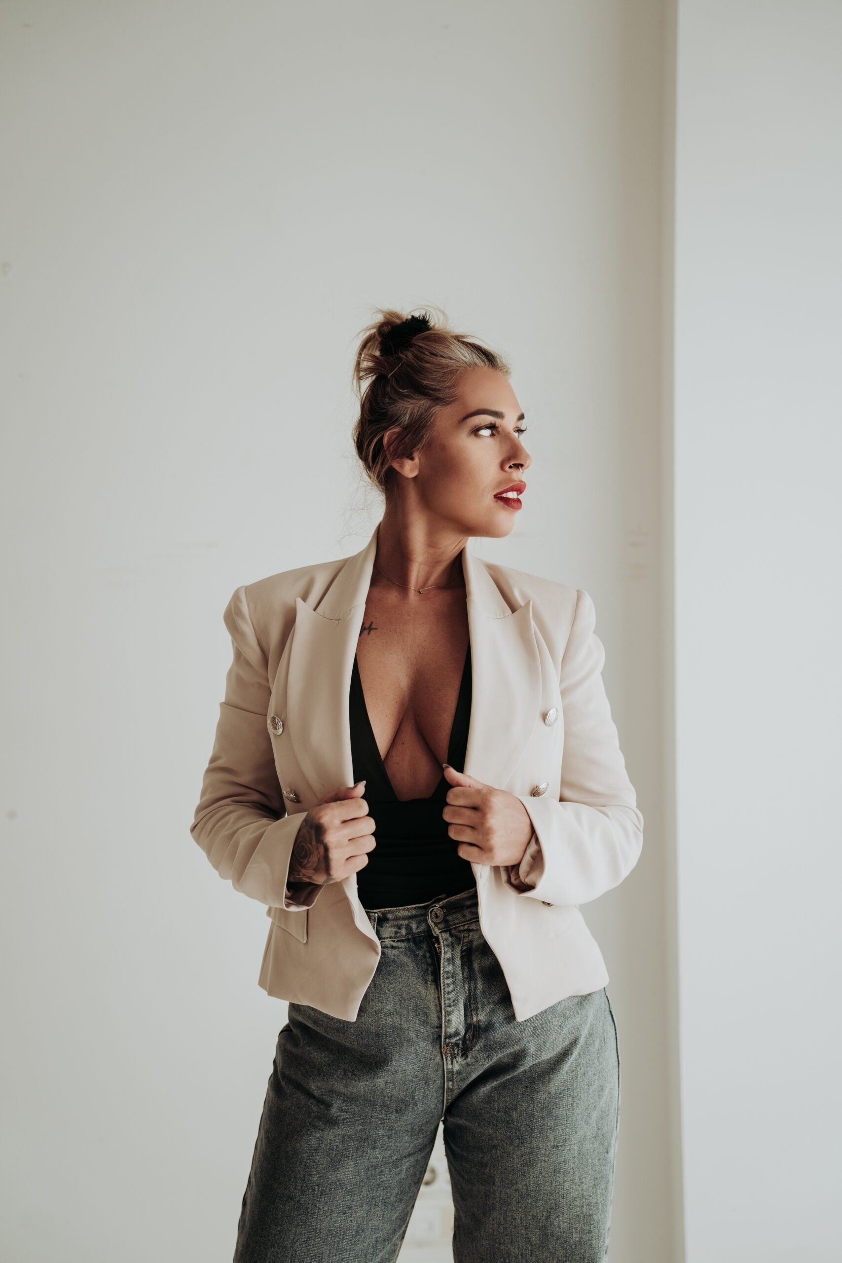 Cataleya-blazer-beige