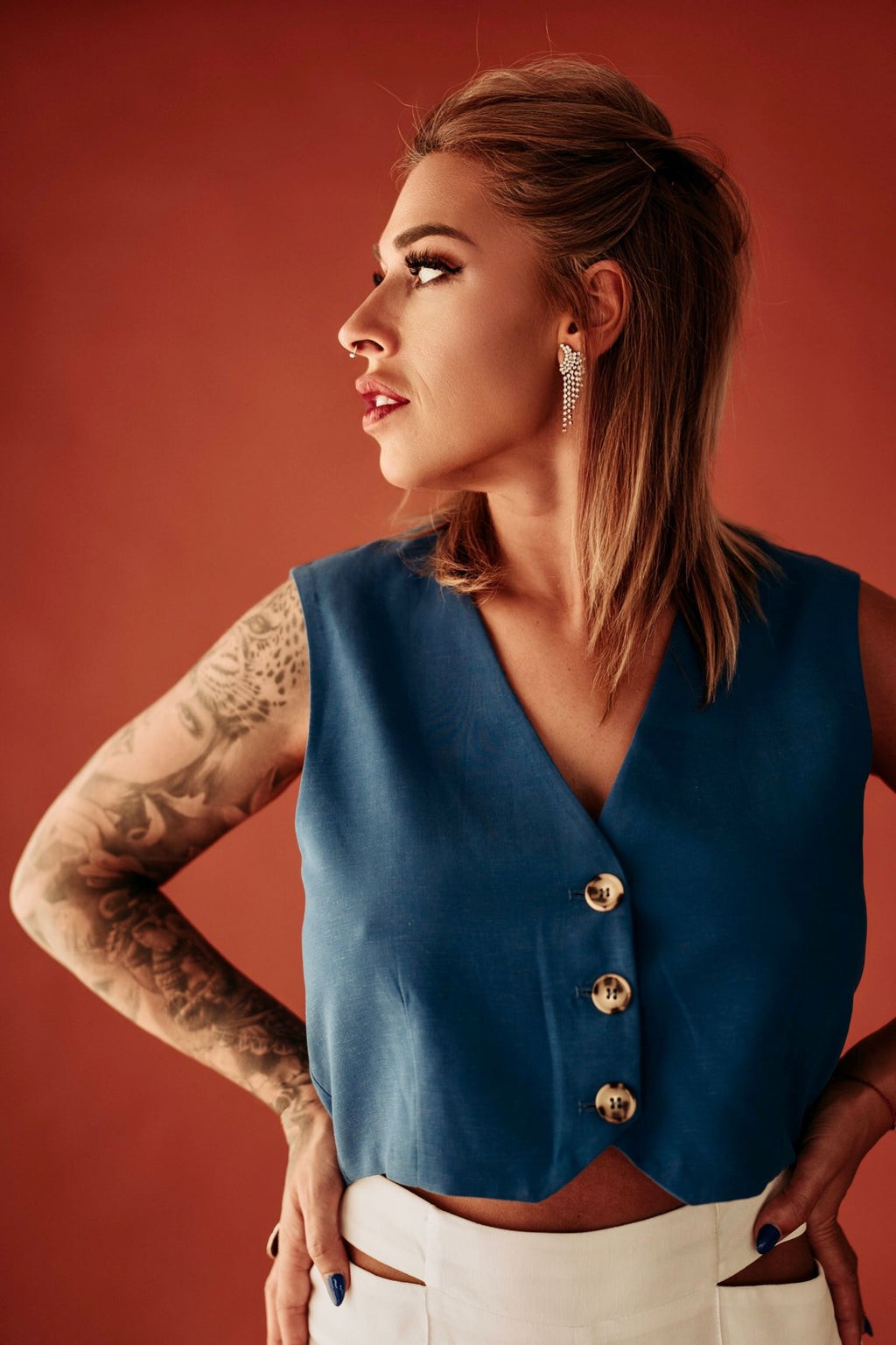 Cataleya-chaleco-azul