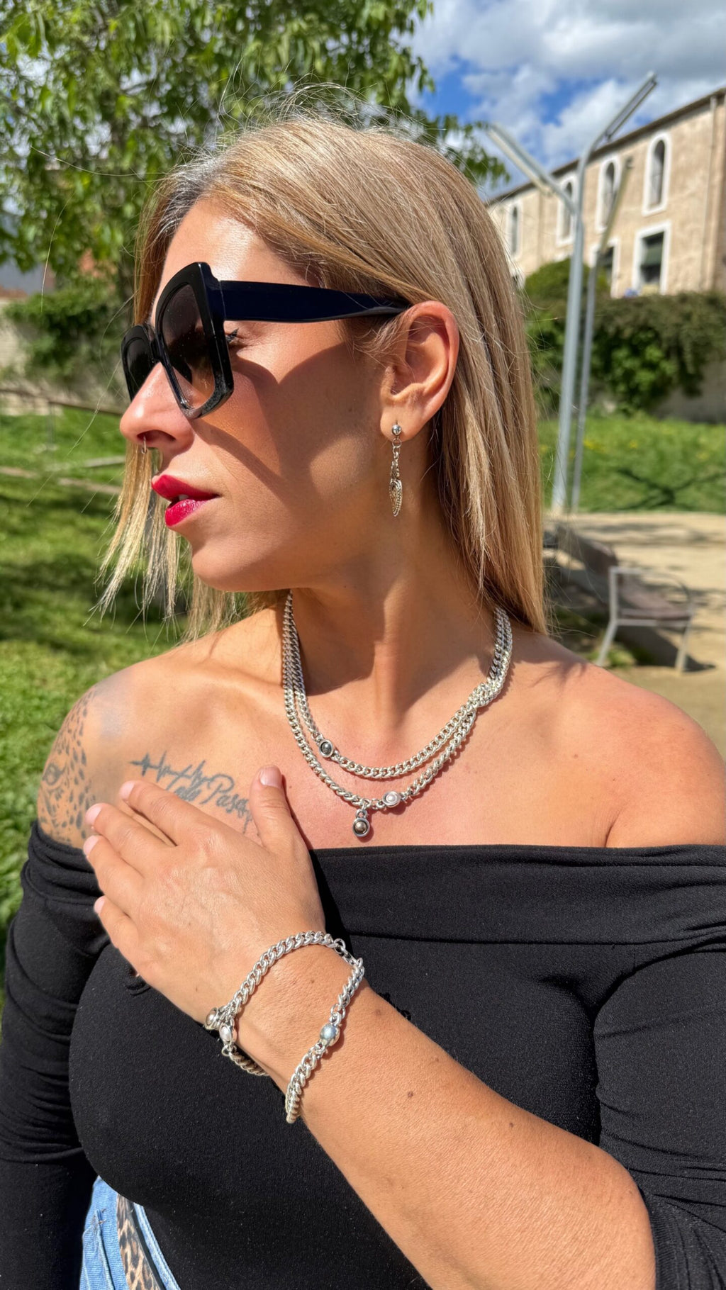 Cataleya-collar-doble