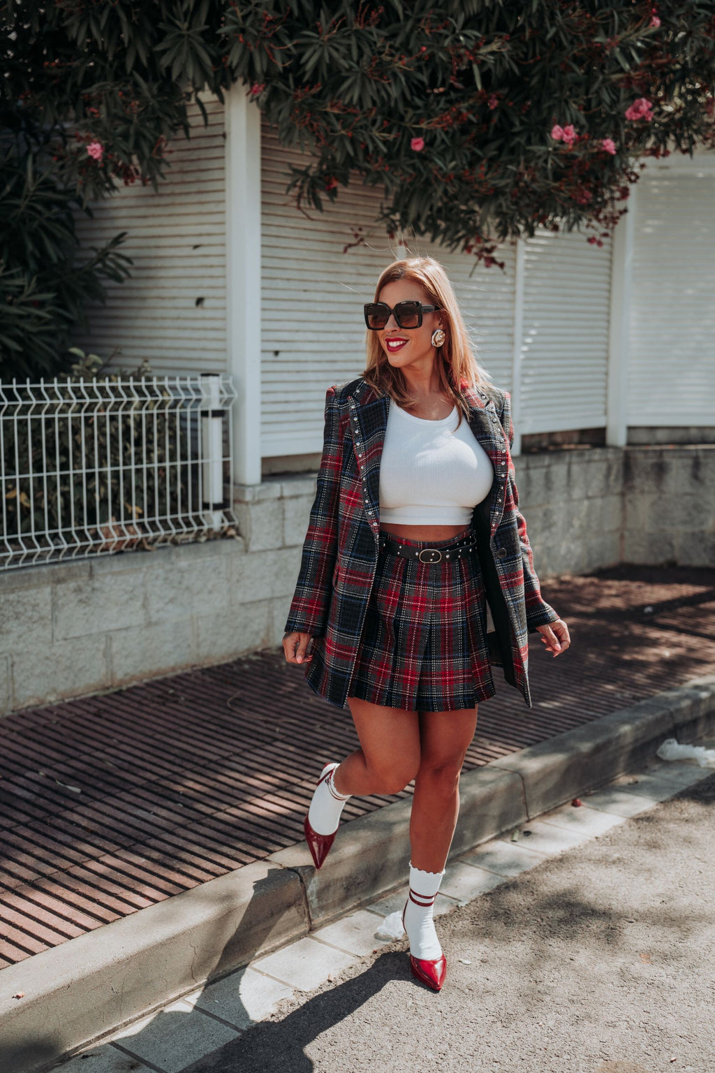 Cataleya-falda-cuadros-escoceses