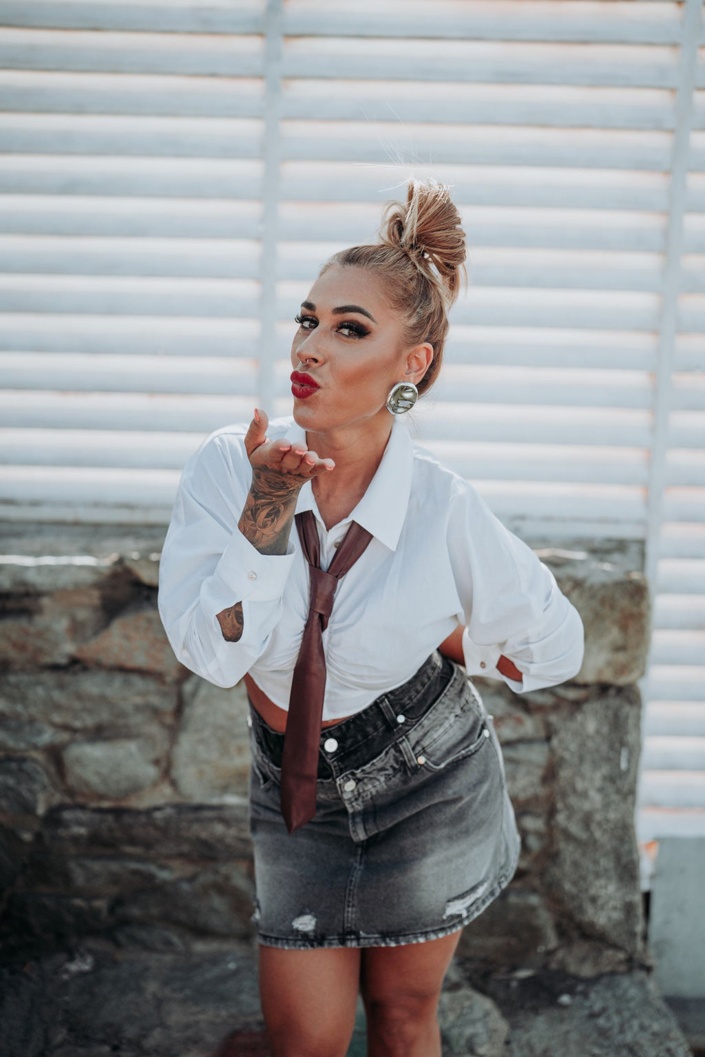 Cataleya-falda-denim-corta