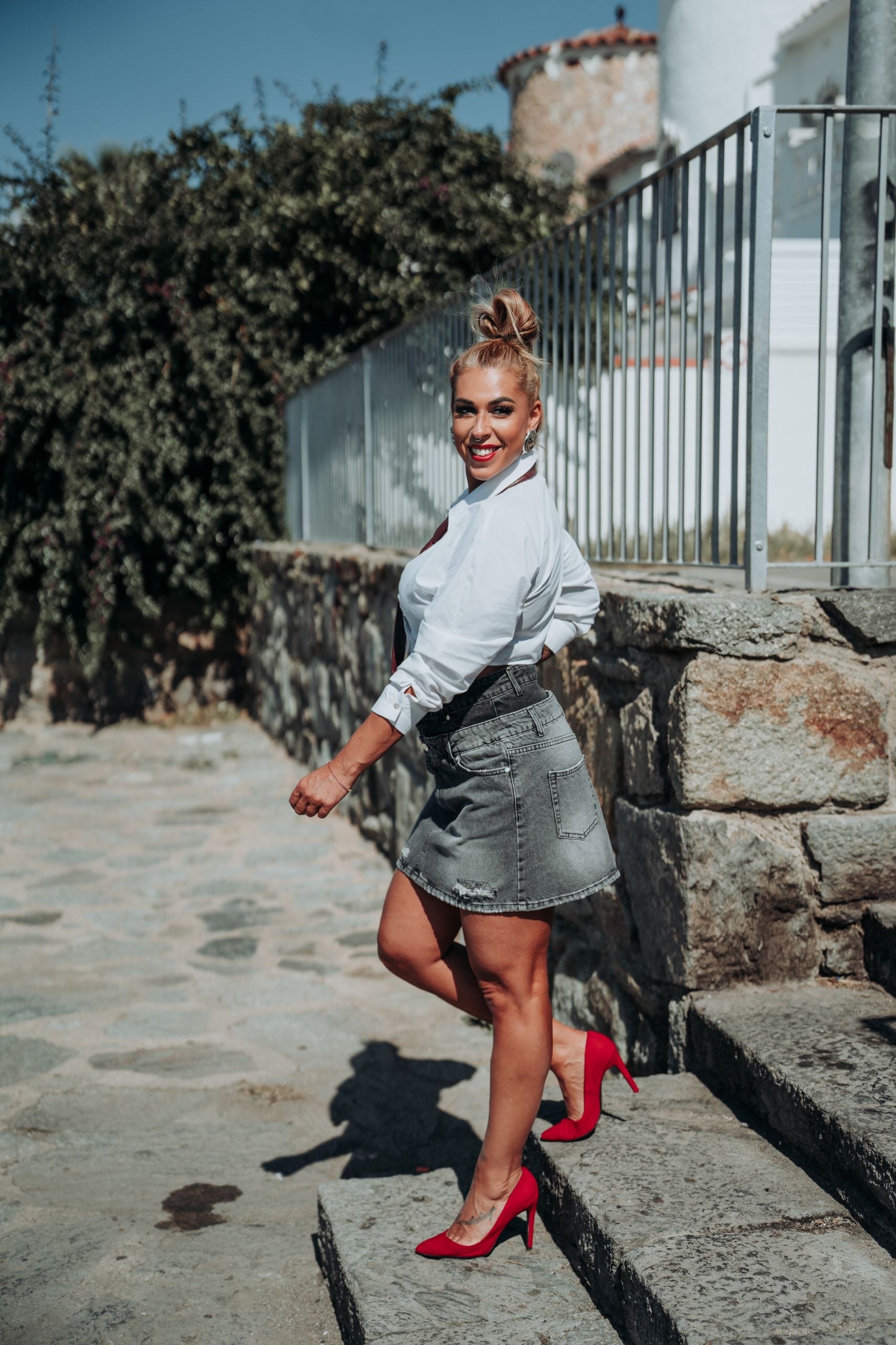 Cataleya-falda-denim-negra