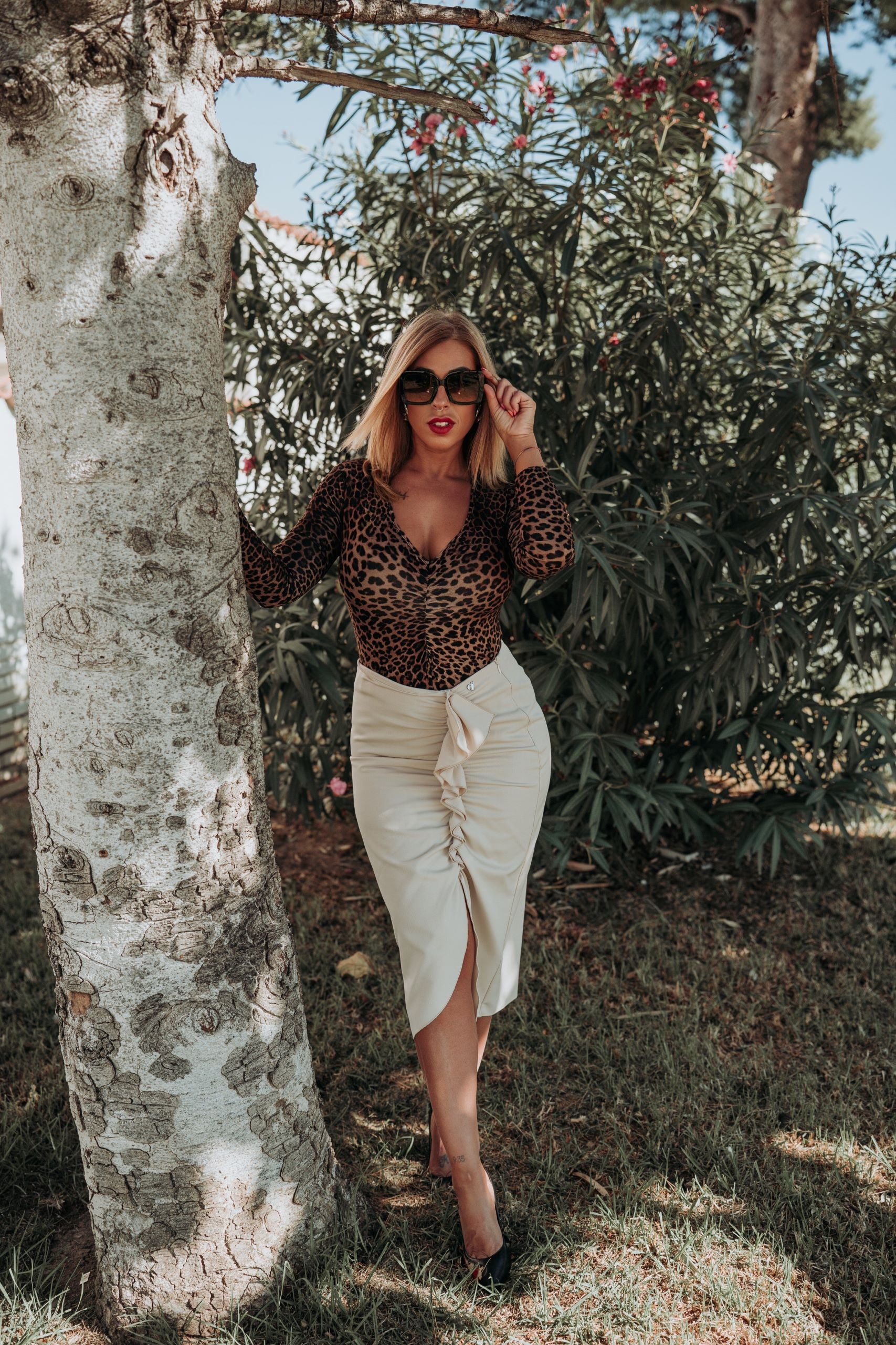 Cataleya-falda-midi-dixie