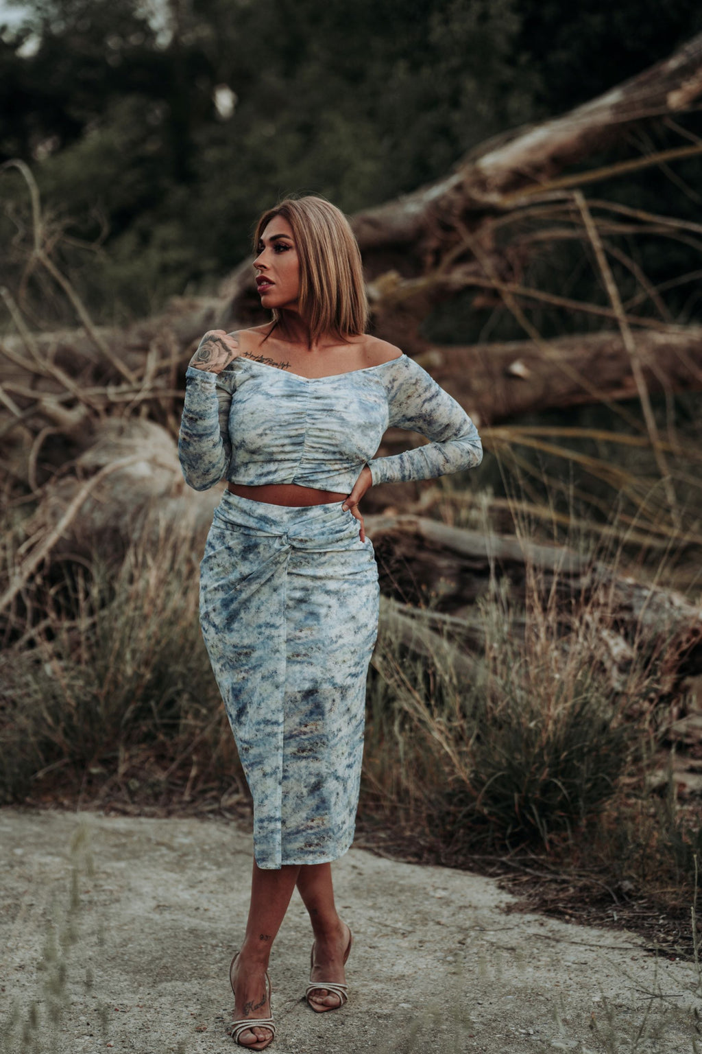 Cataleya-falda-nudo-gasa