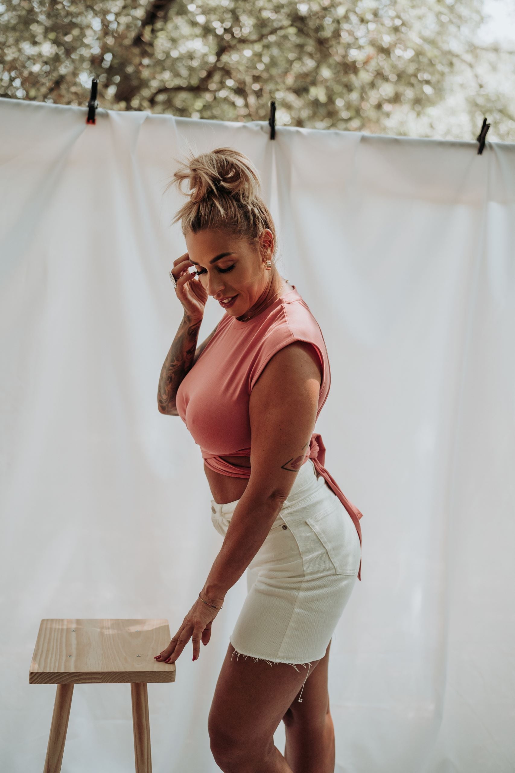 Cataleya-jeans-bermuda