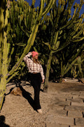 Pantalón  punto acampanado negro