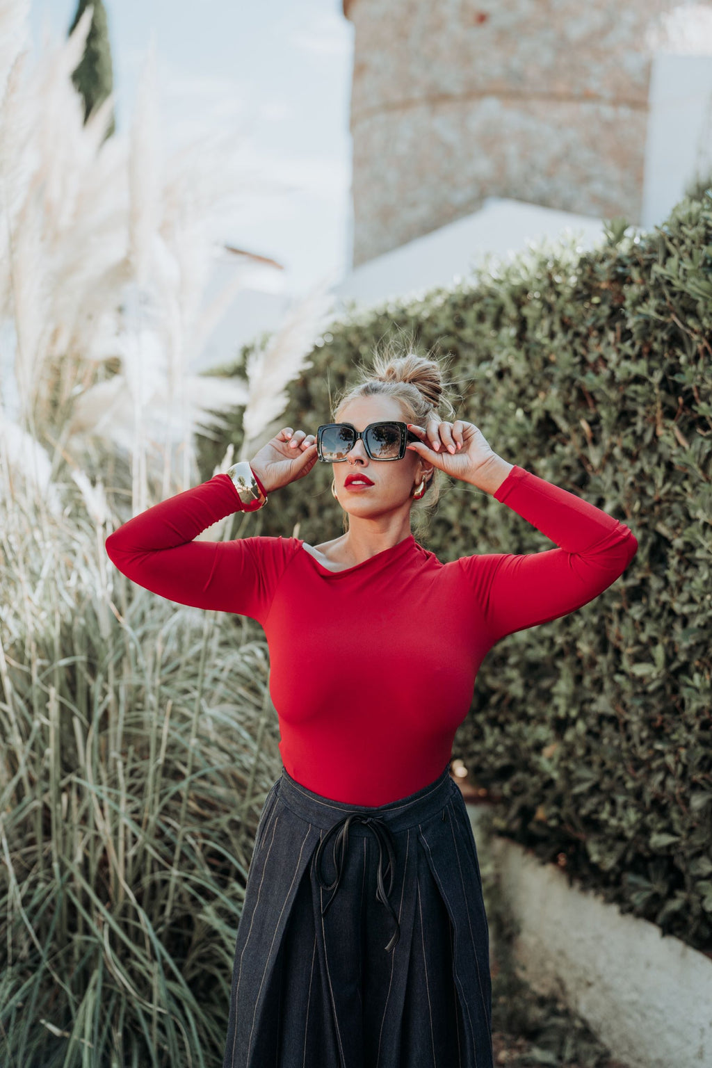 Cataleya-jersey-rojo-asimetrico