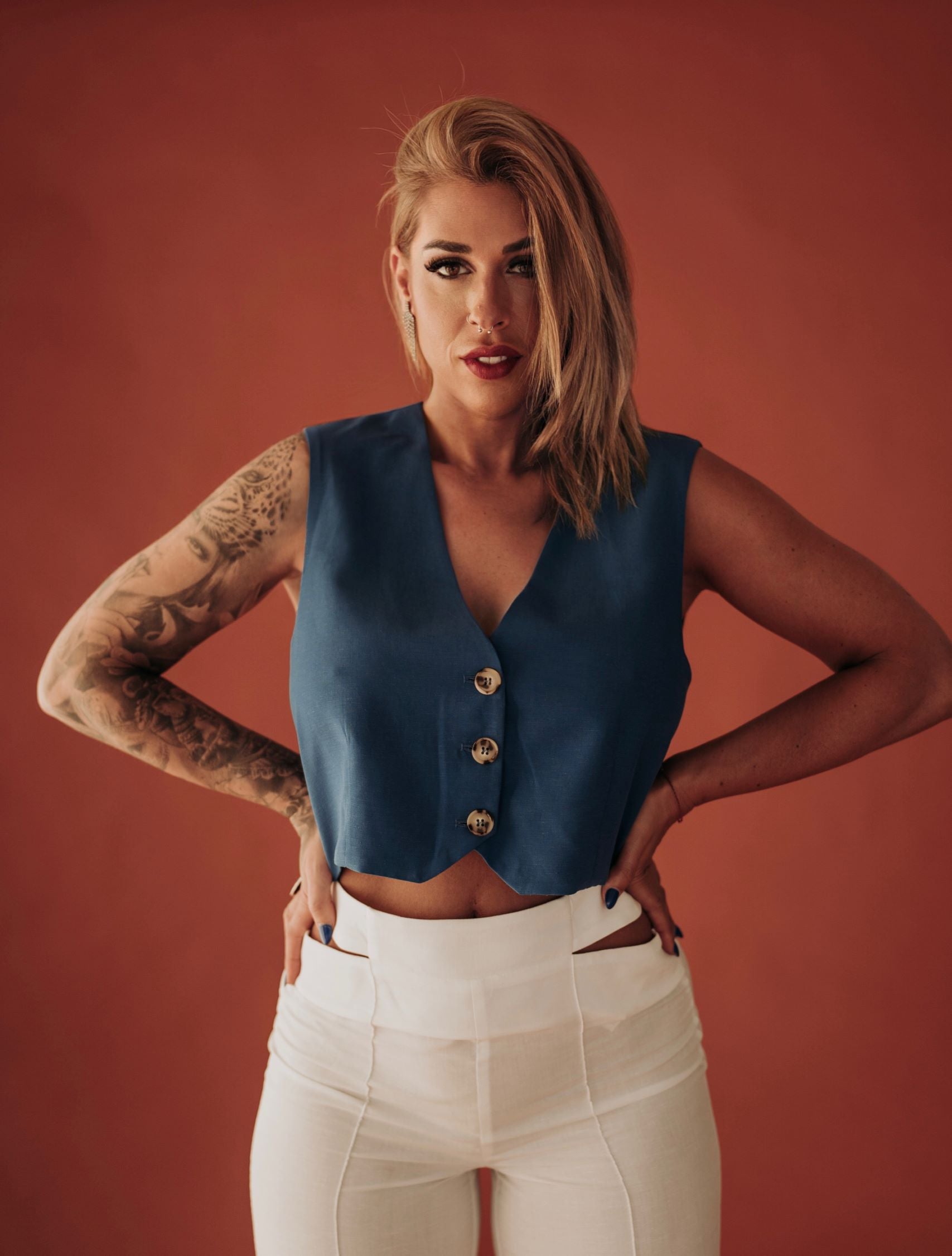 Cataleya-lino-blanco