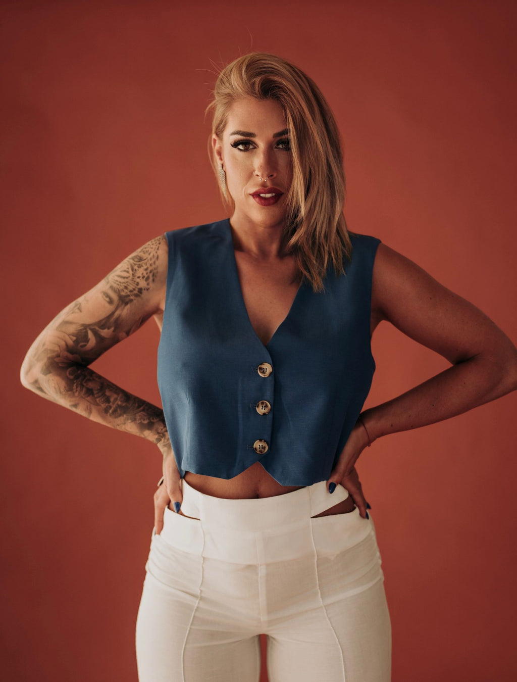 Cataleya-lino-blanco