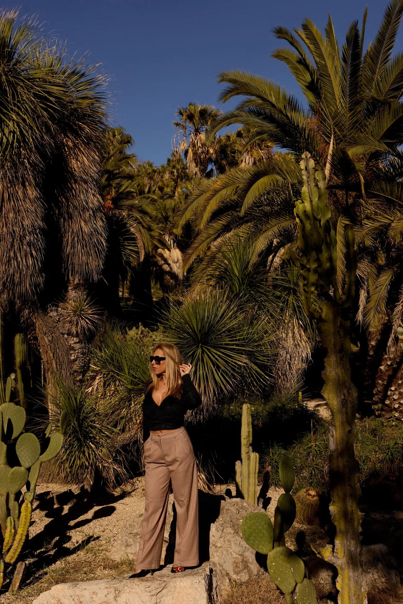 Jersey pelito cruzado negro