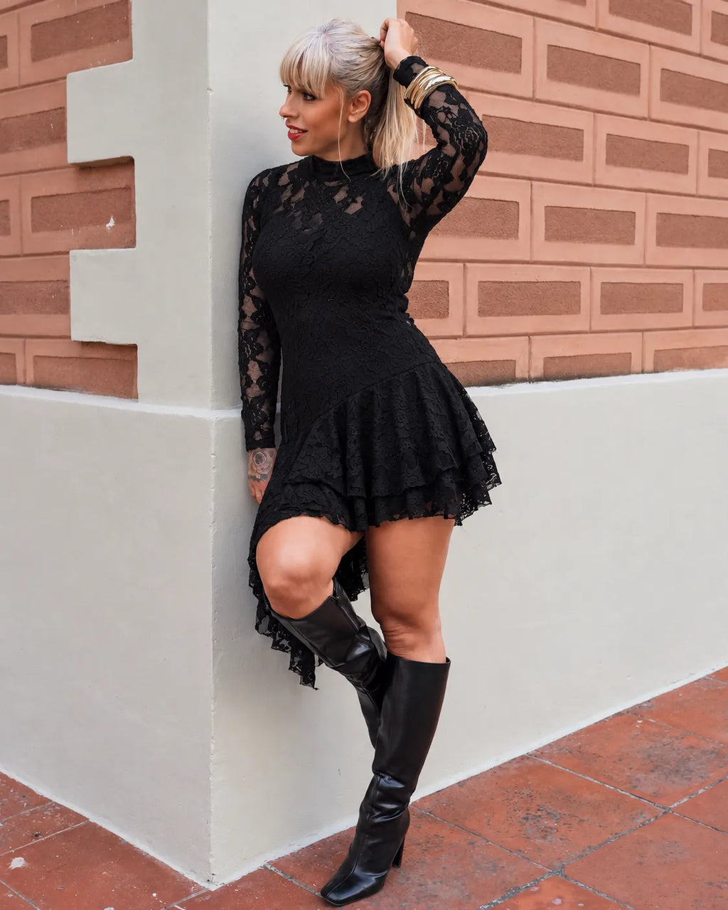 Vestido Margot. Negro