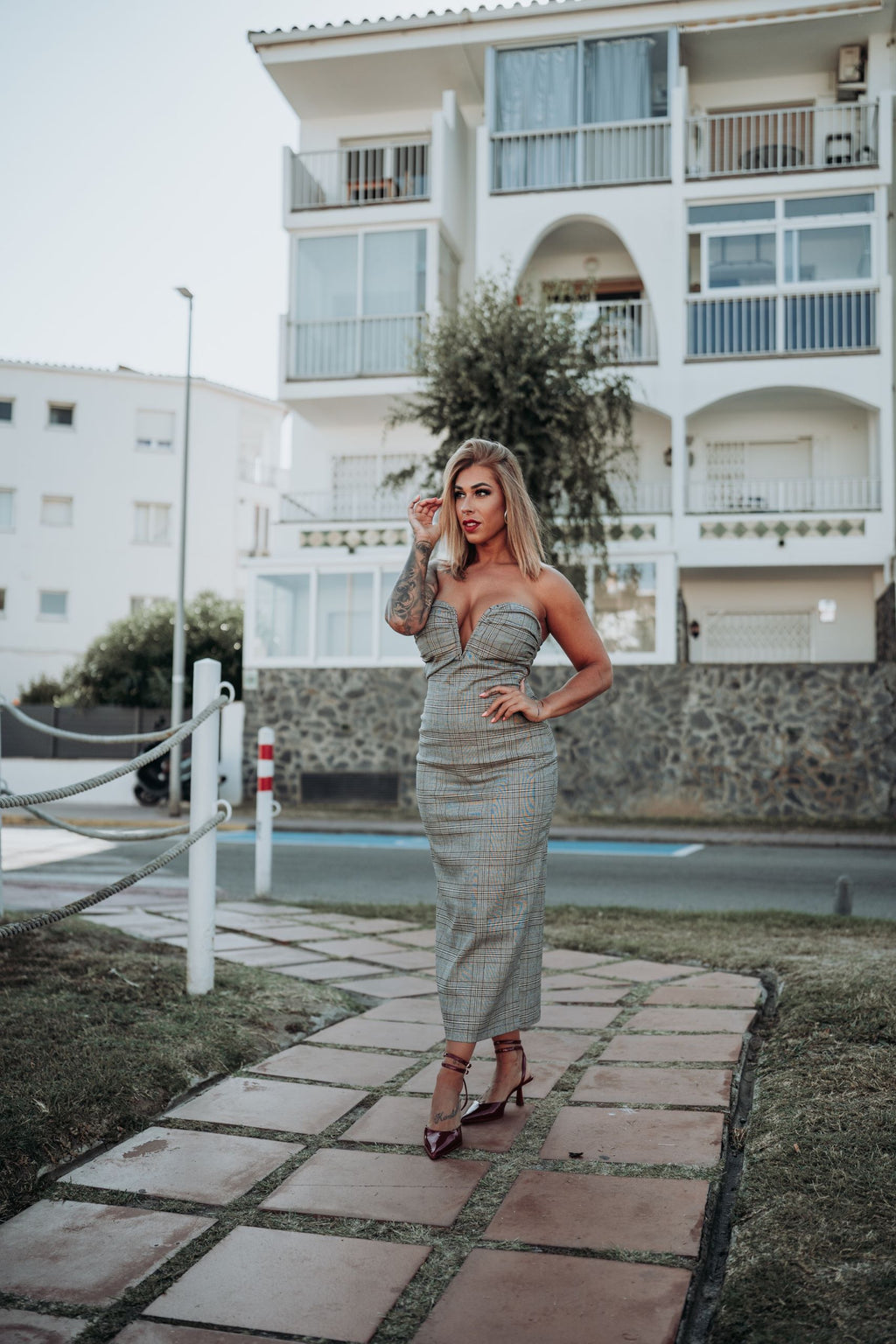 Cataleya-vestido-cuadros-souvenir