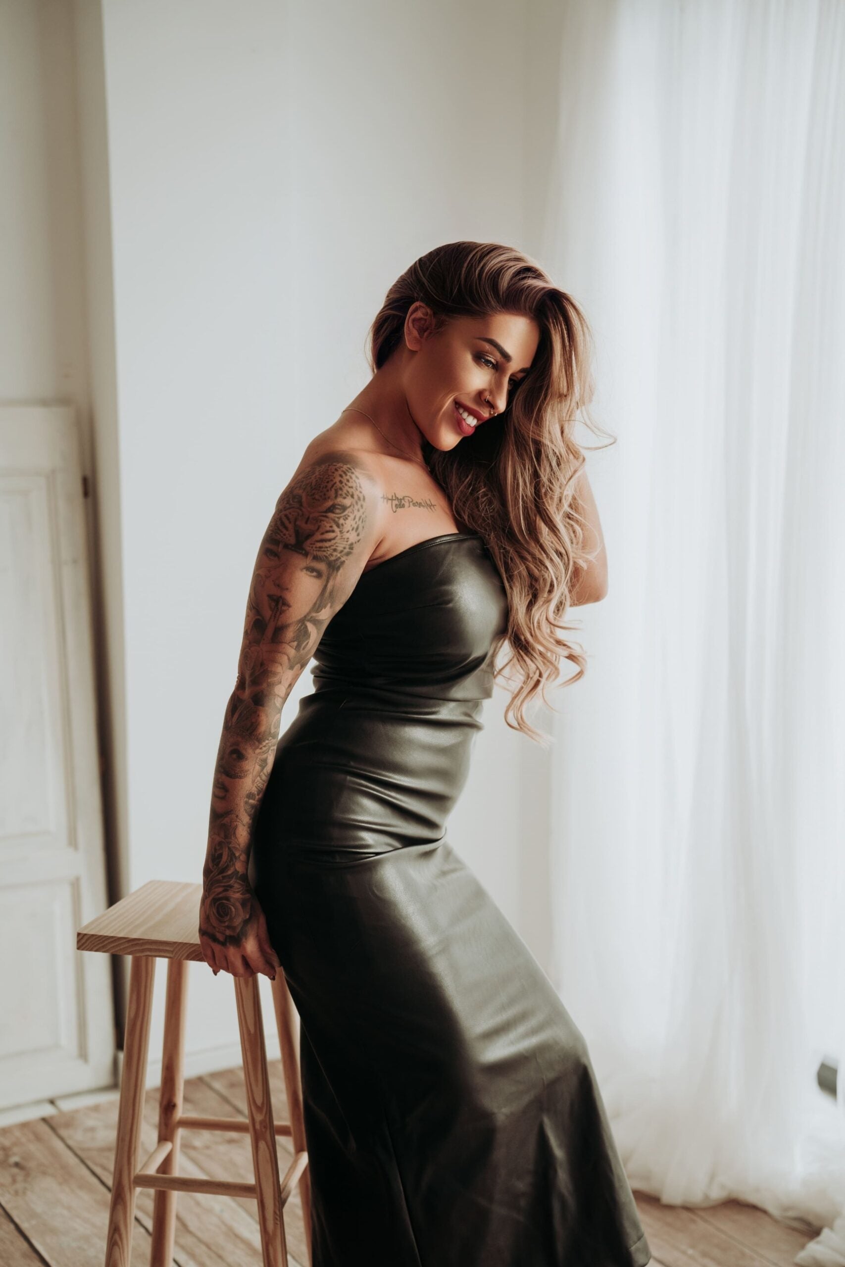 Cataleya-vestido-efecto-piel