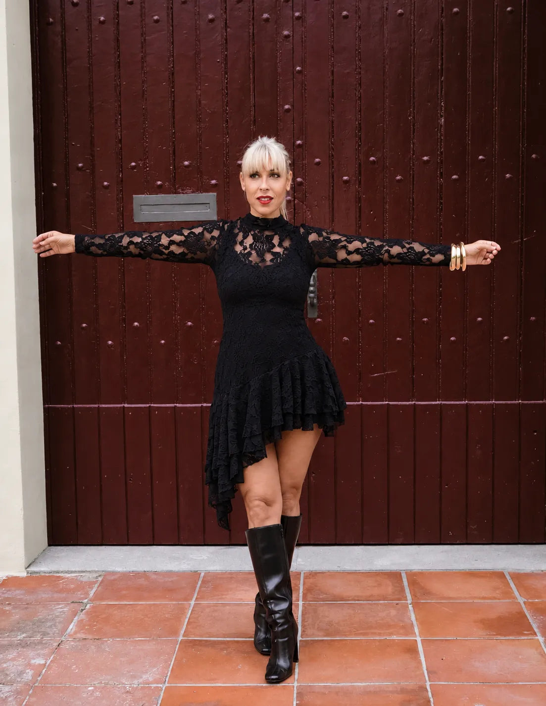 Vestido Margot. Negro