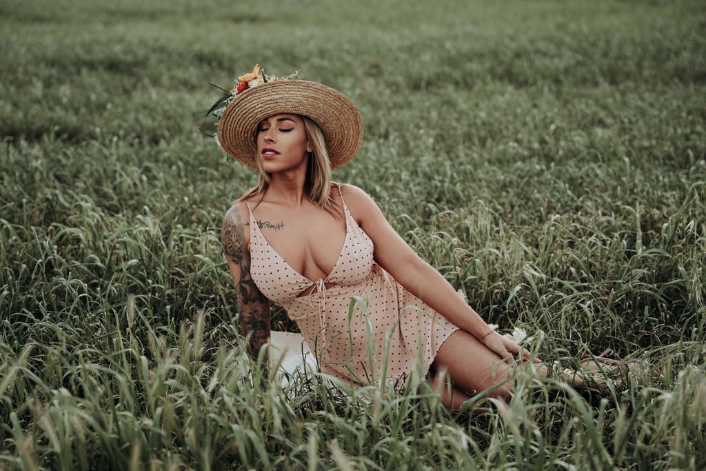 Cataleya-vestido-lunares-corto