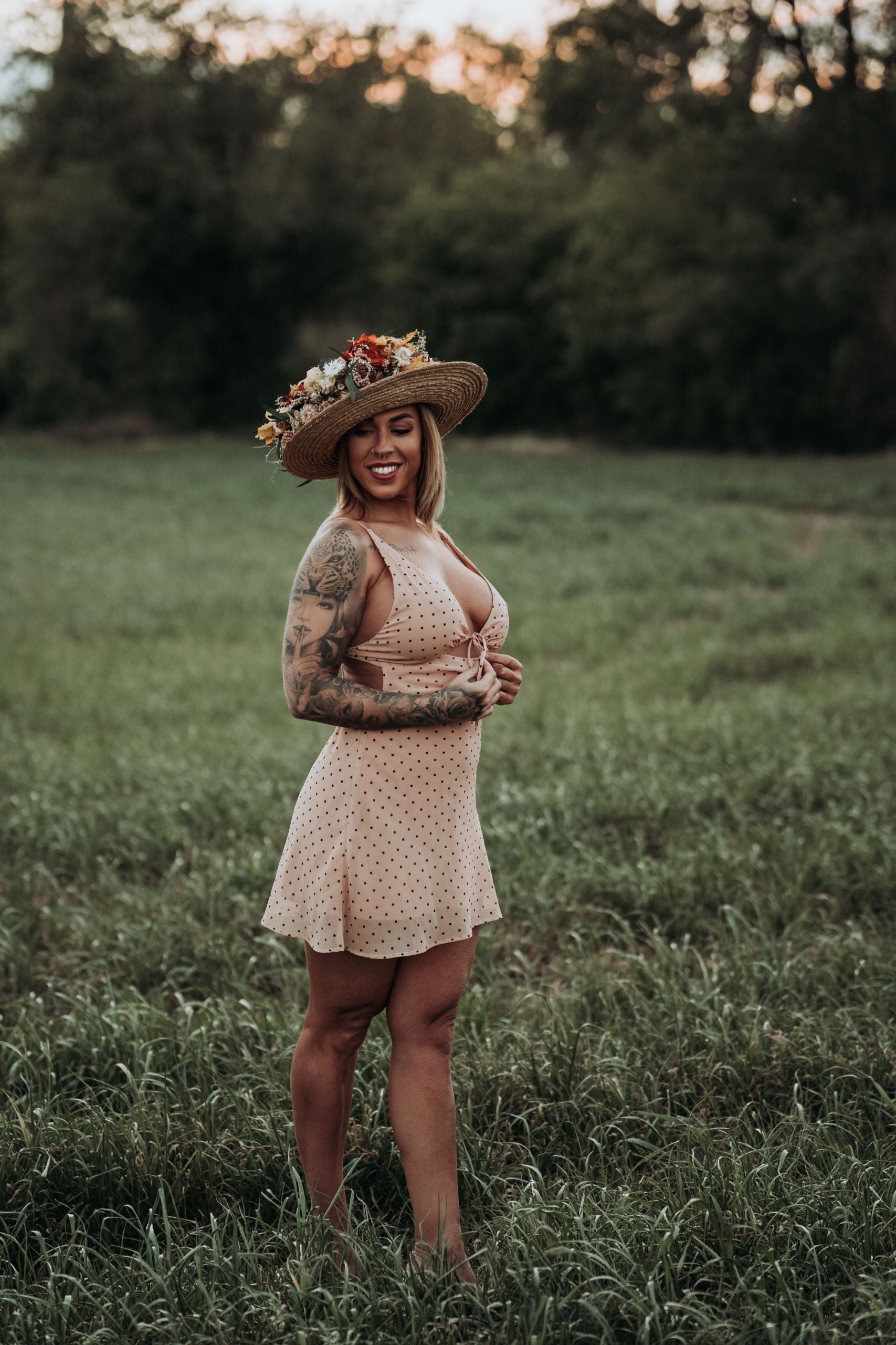 Cataleya-vestido-lunares