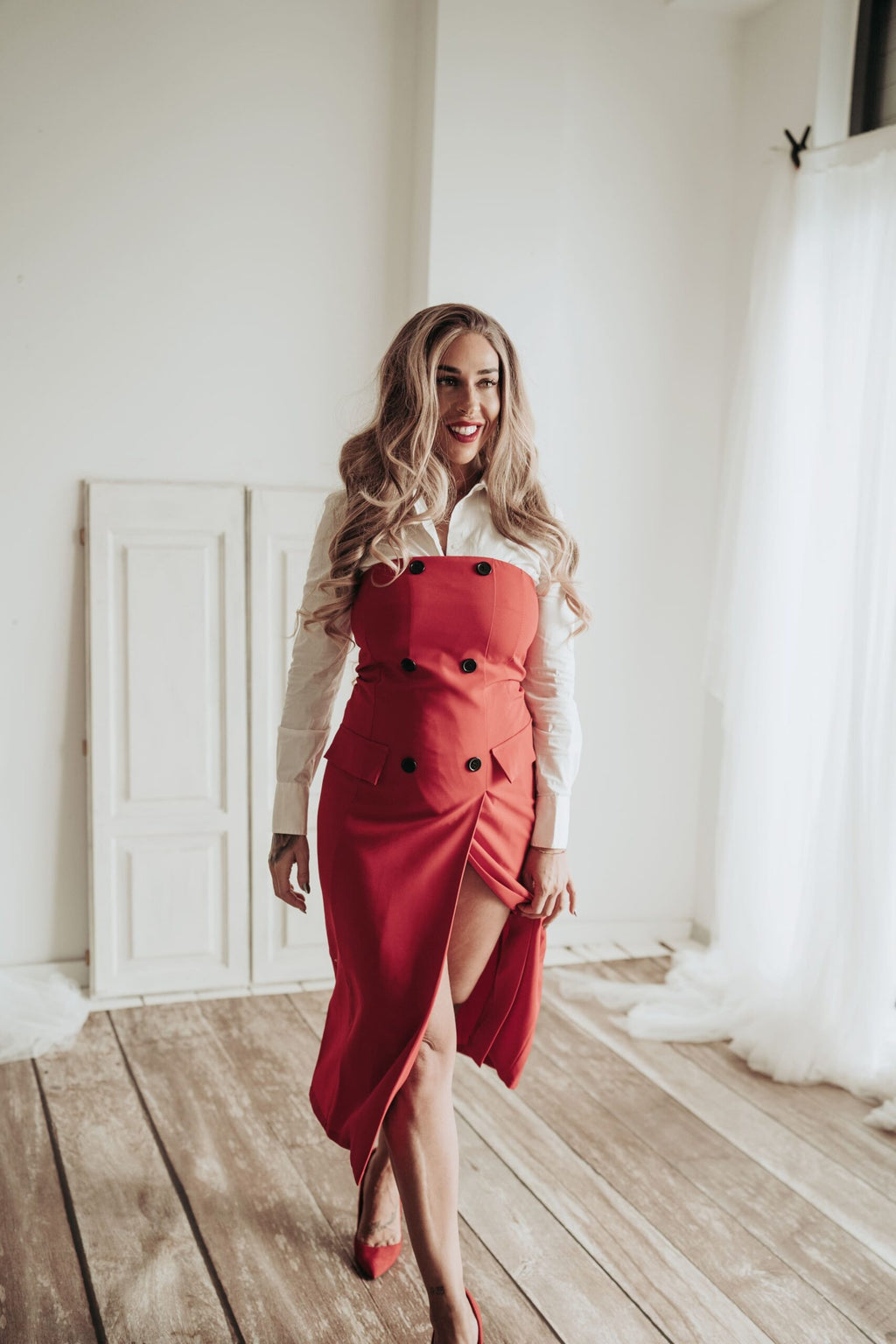 Cataleya-vestido-midi-color-rojo