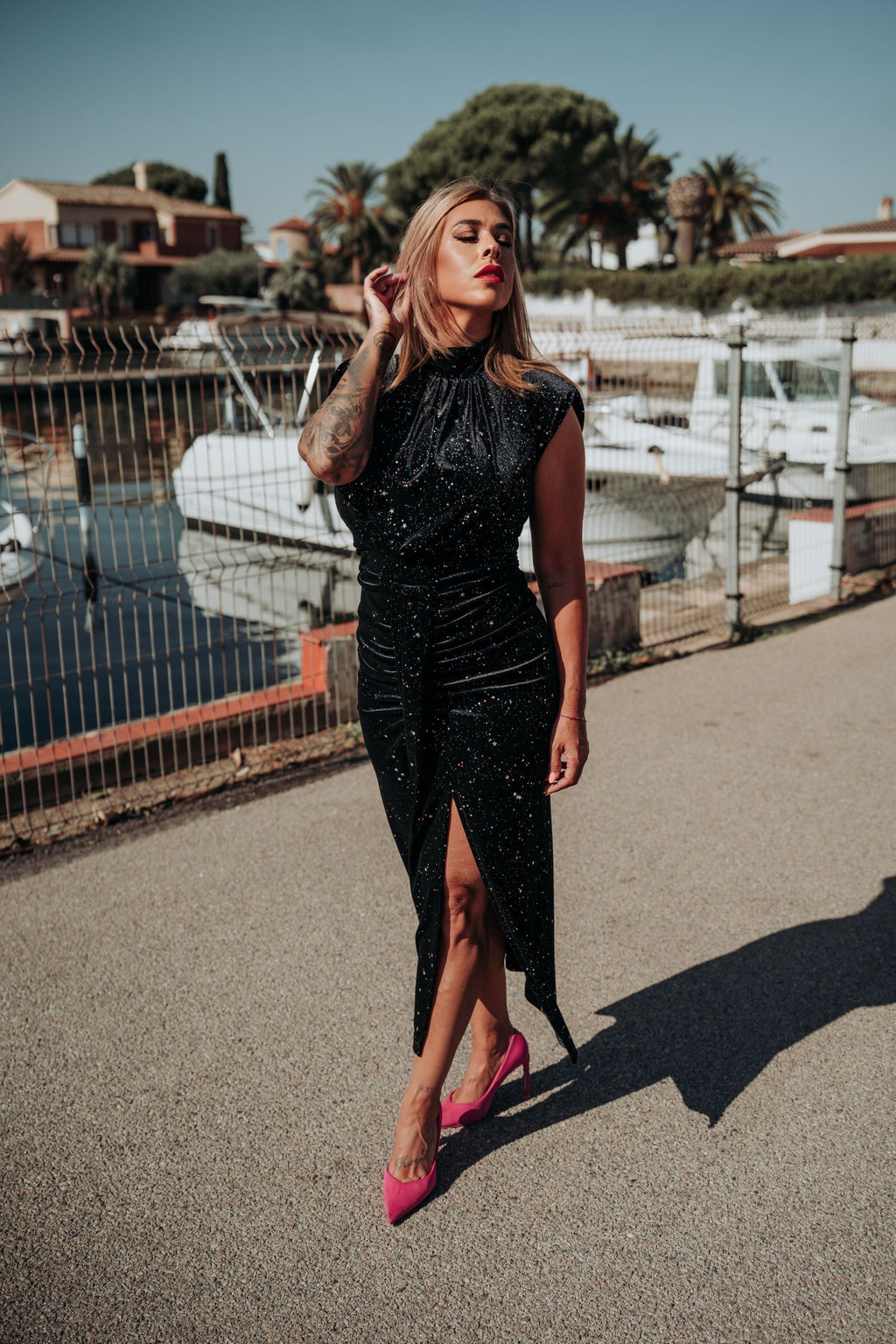 Cataleya-vestido-midi-estrellas