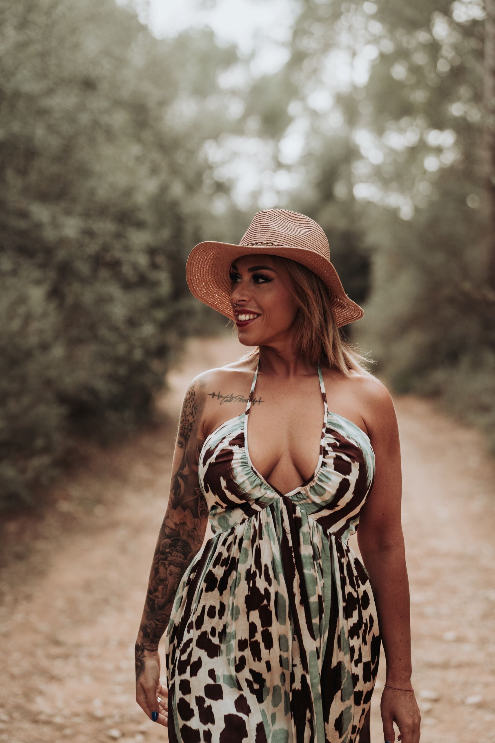 Cataleya-vestido-raso-animal